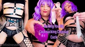 Making You My Cocksucking Cleanup Cuck