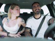 OUTDOOR sex and SKINNY DIPPING after hiking to the waterfall - SammmNexDoor Date Night #26
