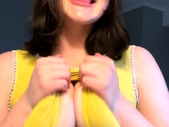 Shy Teen Showing Her Big Boobs Cam
