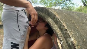 I Find a Girl Lost in an Abandoned Park and in Exchange for Helping Her Out She Gives Me a Delicious and Delicious Fuck.
