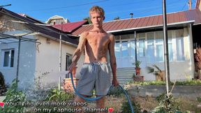 Fucked a Cute Guy Gardener, Deep Throat Blowjob and Fucked a Tight Twink Ass and Came