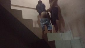 comi o cu da sapatao filha da empregada na escadaria da garagem do predio, fomos pagos no flagra. (jasmine santanna)
