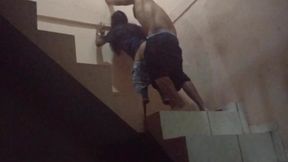 comi o cu da sapatao filha da empregada na escadaria da garagem do predio, fomos pagos no flagra. (jasmine santanna)