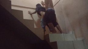 comi o cu da sapatao filha da empregada na escadaria da garagem do predio, fomos pagos no flagra. (jasmine santanna)