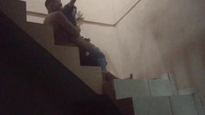 comi o cu da sapatao filha da empregada na escadaria da garagem do predio, fomos pagos no flagra. (jasmine santanna)