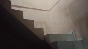 comi o cu da sapatao filha da empregada na escadaria da garagem do predio, fomos pagos no flagra. (jasmine santanna)