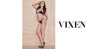 Vixen featuring Catherine Knight's straight hair action