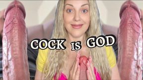 COCK IS GOD