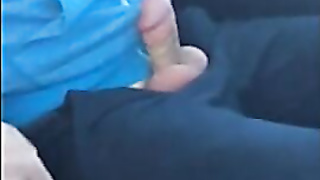 Milking and Jizzing with a Mate in the Truck