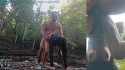 Naked forest fetish involves public ass pounding by luli flowers