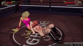 Tori VS Bambi Bimbo (Naked Fighter 3D)