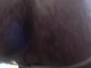 Beefy Stud Squatting in Jockstrap, Flexing Hairy Hole