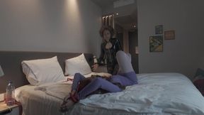Vampire captures Daphne but gets tied up herself!