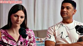 Trans podcast guest rammed by Latino