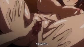 Sucker Announcer - Busty Hentai News Announcer Gives A Blowjob To Pervy Dude In Bathroom