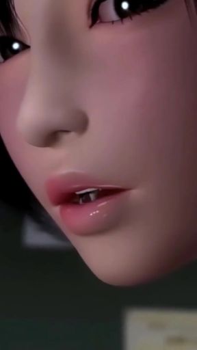Captivating moment from &quot;Cute bigboob student and her classmate at changing room - Hentai  3d 75&quot;