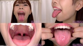 Riri Momoka - Erotic Long Tongue and Mouth Showing - 1080p