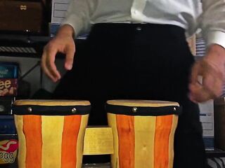 Playing the Drums With my Dick