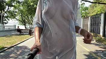 Transparent dress selfie for my subscriptions