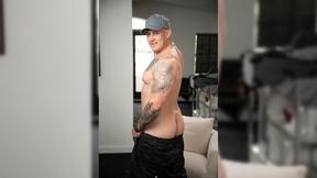 ”Military studs in a steamy weekend retreat, caught”