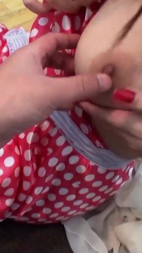 Must-share moment from "A celebration with three brunettes turns into an Asian group"