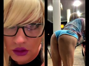 Hot sissy anal dildo deep passionate smooth wet trans girl