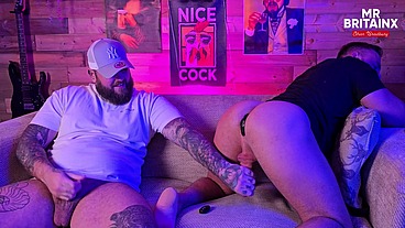 Sofa Fun With My Straight Mate