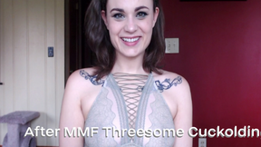 After MMF Threesome Cuckolding