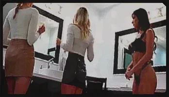 Sassy Blonde Takes Control in Racy Club Scene