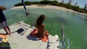 Nudist Katya's Wild Day of Milf Teen Anal and Blowjob