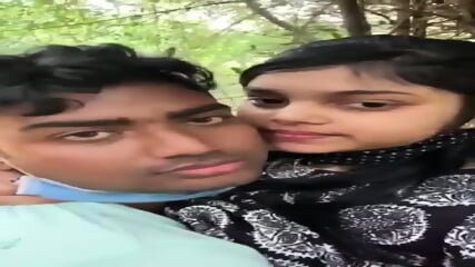 Indian couple outdoor