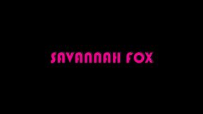 savannah fox squirts while romeo price fingers her hairy pussy
