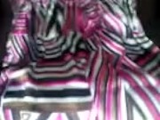 Pussy Popping through her dress