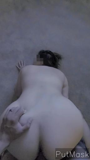 Curvy amateur Latina wife and her professional husband enjoy wet