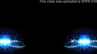 Solo dark haired, Lucia Denvile is masturbating, inside VR