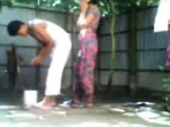 Young Shameless Bengali Couple Doing Open Air Fucking