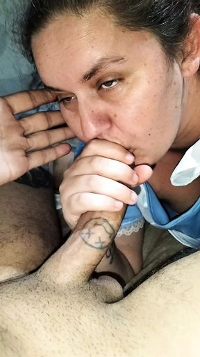 Alice is in wonderland with a mouthful of cock