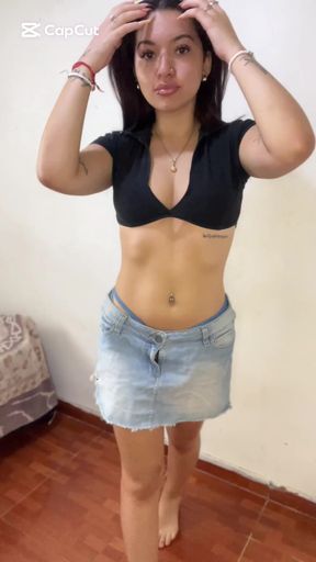 Female Onlyfans Model in Black and White