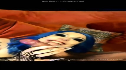 Goth Alessa_Savage Enjoys The Taste Of Cum