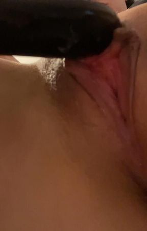 CLOSE UP OF CREAMY PUSSY PLAYTIME---HEAR ME MOAN