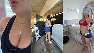 Day Off with Dani - Public Nudity & Showing Off Tan Lines
