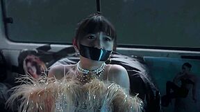 Chinese Girl Tape Gagged