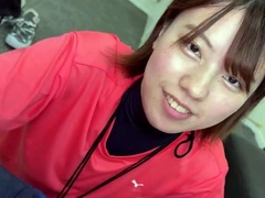 Brunette asian blowjob amateur fingered before sucking