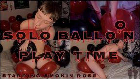 Solo Balloon Play Time- Starring Smokin Rose