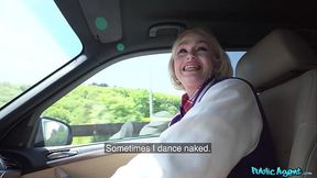Horny Blonde Hitchhiker Greta Foss Spreads Legs To Martin Gun'_s Dick For Cash &amp_ Free Ride -  FAKEHUB