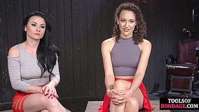 Bdsm Darling Pussytoyed By Face Strapon Gf While Feet Torm