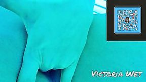 ”Victoria Wet - masturbation in the solarium”