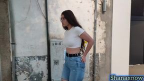 shanaxnow smoking fetish big ass walking in tight jeans