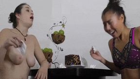 Krystal & Anastasia: Sneezing