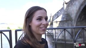 Sensual Czech brunette gets stuffed with a hard cock